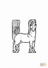 Horse Coloring Pages Animals sketch template