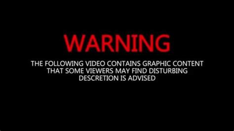 video  graphic content   viewers mav find disturbing descretion