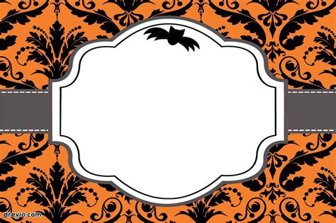 printable blank halloween invitations info hallowenbar
