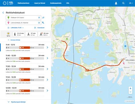 helsinki region journey planner  automated accessibility testing future mobility finland