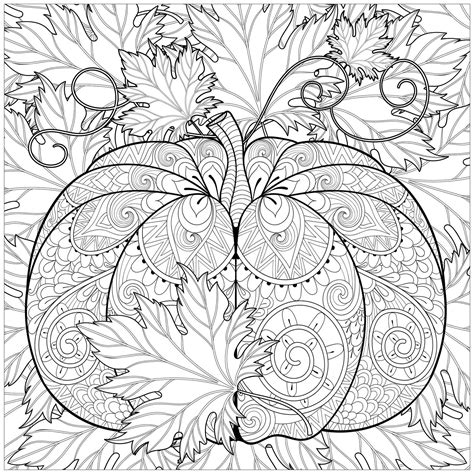 fall coloring pages   ages pumpkin coloring pages fall