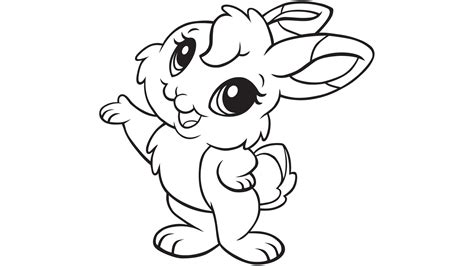 cute bunny coloring pages    print