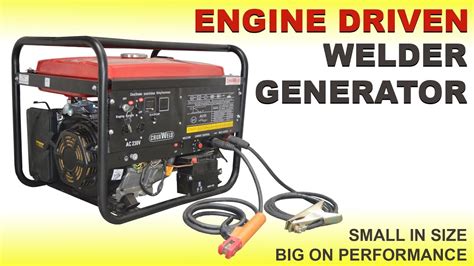 petrol engine driven welder generator portable welding generator