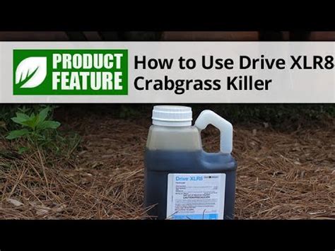 drive xlr herbicide crabgrass killer domyowncom youtube
