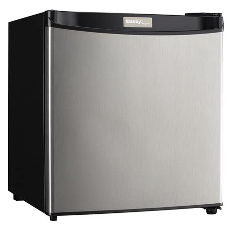 danby stainless steel compact refrigerator  cu ft dcrabsldd leons