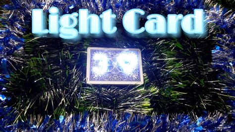 light card ot magic  obzor na rekvizit youtube