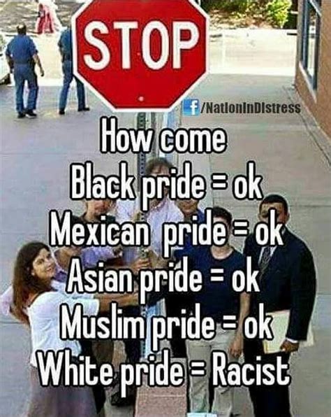 meme on racism says it all liberals completely stumped