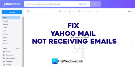 yahoo mail  sending  receiving emails