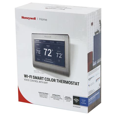honeywell rthwf wi fi smart color  day programmable thermostat