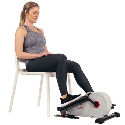 sunny health fitness magnetic  desk elliptical peddler exerciser