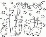 Advent Calendar Coloring Pages Popular sketch template