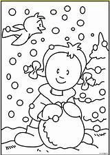 Sneeuwpop Bezoeken sketch template