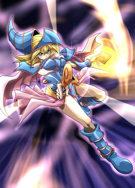 dark magician girl yu gi  duel monsters zerochan anime image board