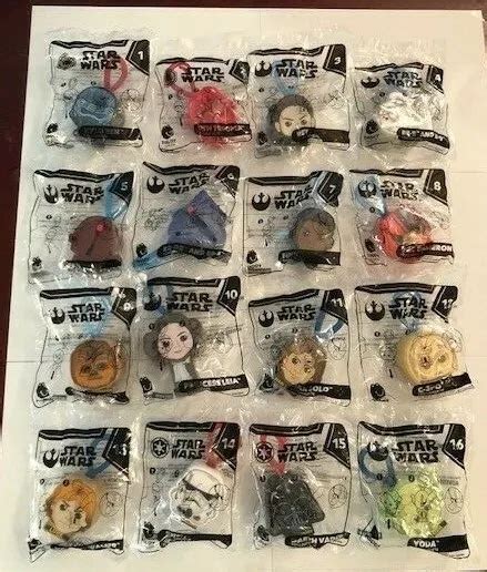 2019 mcdonalds happy meal toys star wars rise of skywalker pick one or