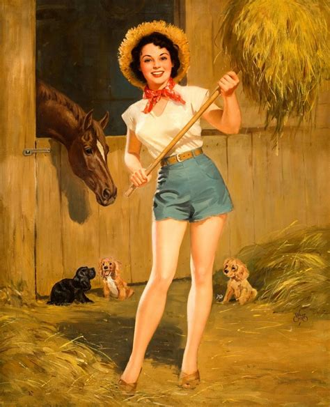 farm girl pin up agriculture nation pinterest