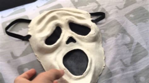 custom scary  spoof mask review youtube
