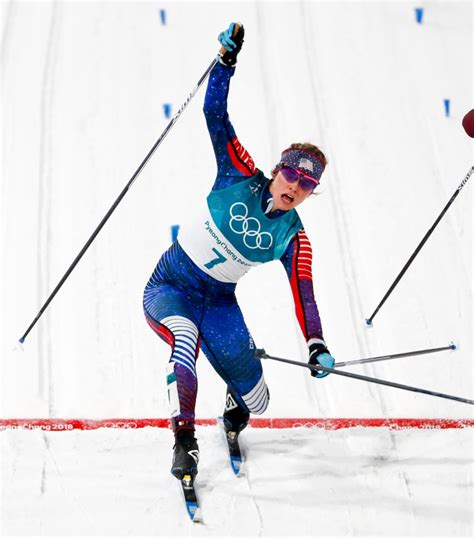 jessie diggins takes 6th in cross country skiing sprints twin cities
