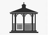 Gazebo Clip Drawing Clipartkey Clipart sketch template