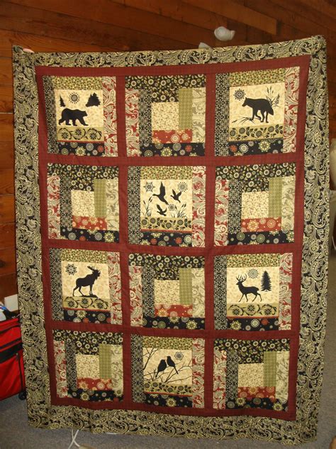quilt top animal quilts wildlife quilts panel quilt patterns