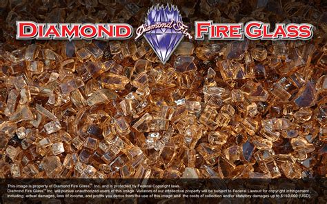 Diamond Fire Glass