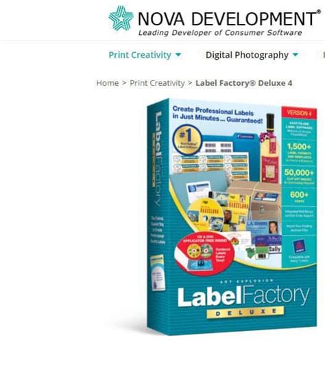 label printing software  create  print stunning labels
