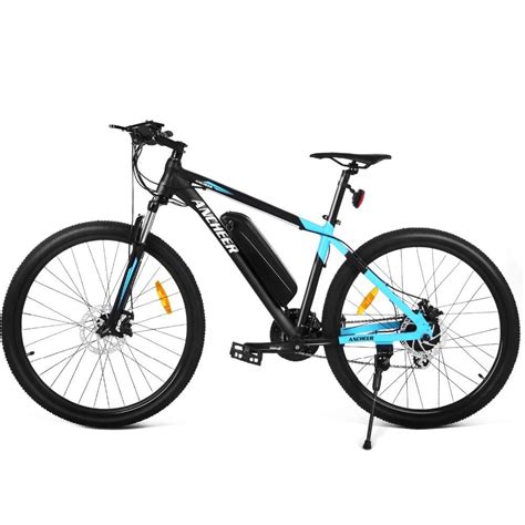 ancheer     speed electric bike mountain bike aluminum alloy cycling electric