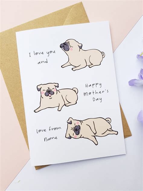 printable mothers day cards   dog themotherdays