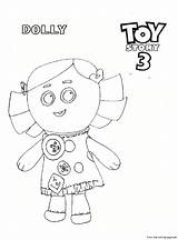 Dolly Toy Story Coloring Pages Freekidscoloringpage sketch template
