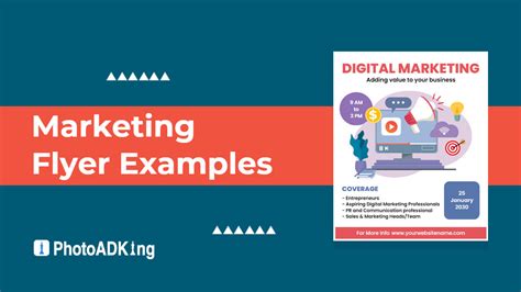 marketing flyer examples