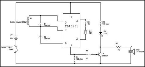 simple proximity sensor circuit  working electrical projects electronics circuit circuit