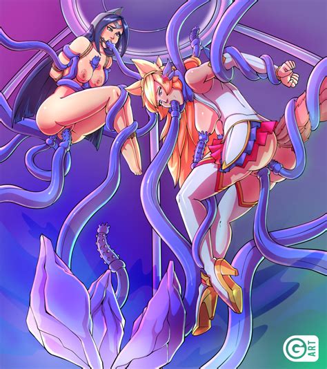 Rule 34 2girls Ahri All Holes All Three Filled Anal Anal Sex Arms
