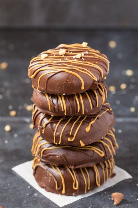 4 Ingredient Chocolate Peanut Butter No Bake Cookies Keto Paleo Vegan