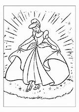 Cinderella Coloring Pages Slipper Printable Animation Movies Shoe Getdrawings Getcolorings sketch template