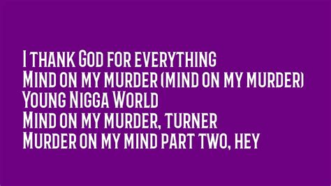 ynw melly mind   murder lyrics youtube