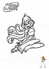 Winx Coloring Pages Club Bloom Girls Cartoon Colouring Printable Fairy Color Tattoo Choose Board Kids sketch template
