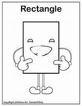 Rectangle Emoji Parallelogram Freepreschoolcoloringpages sketch template