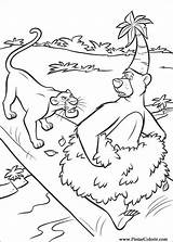 Selva Giungla Ausmalbilder Colorir Dschungelbuch Mowgli Colorat Livre Kleurplaat Planse Baloo Boek Websincloud Kleurplaten Imprimir Coloriage Stampaecolora Desene Bagheera Coloriages sketch template