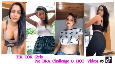 Tik Tok Girls Naked Challenge No Bra And Hot Videos 9
