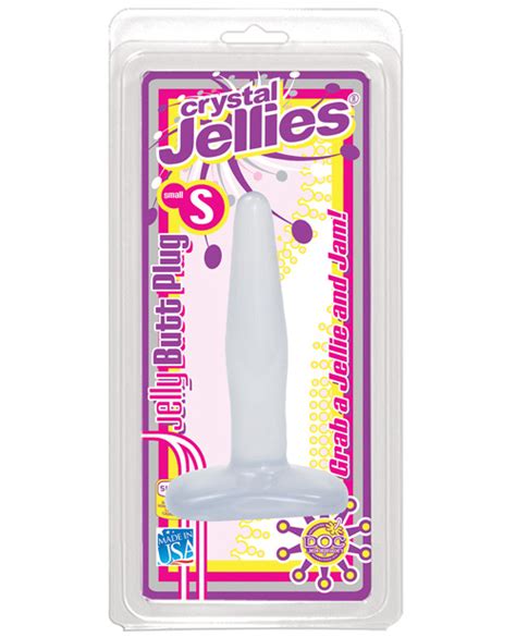 Crystal Jellies Butt Plug Small Clear Anal Toy Ebay