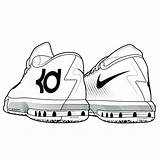 Coloring Shoes Pages Lebron James Getcolorings sketch template