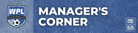 managers corner washington premier league