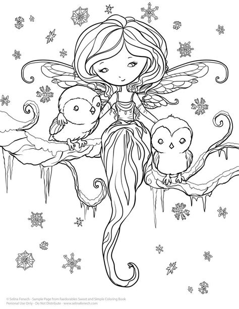 selina fenech faedorables coloring pages fairy coloring fairy