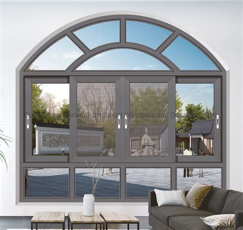 aluminium profile aluminum awning window casement sliding type  mesh china building