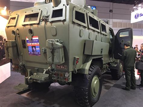 chaiseri showcases  version   win multipurpose vehicle  defense  security