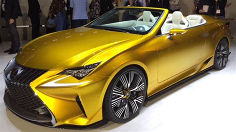 Lexus Unveils New Roofless Luxury Sports Car At The 2014 L A Auto