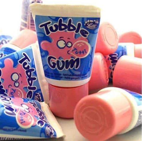 deze  soorten kauwgom hielden jou vroeger zoet