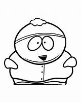 Cartman Kenny Coloriages Colorier sketch template