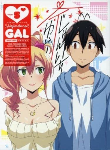 anime dvd my first girlfriend is a gal vol 5 [first press limited