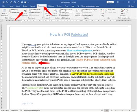 insert footnote  ms word printable templates
