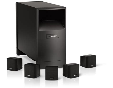 bose acoustimass  home  entertainment speaker system  shipped acoustimass  series iv